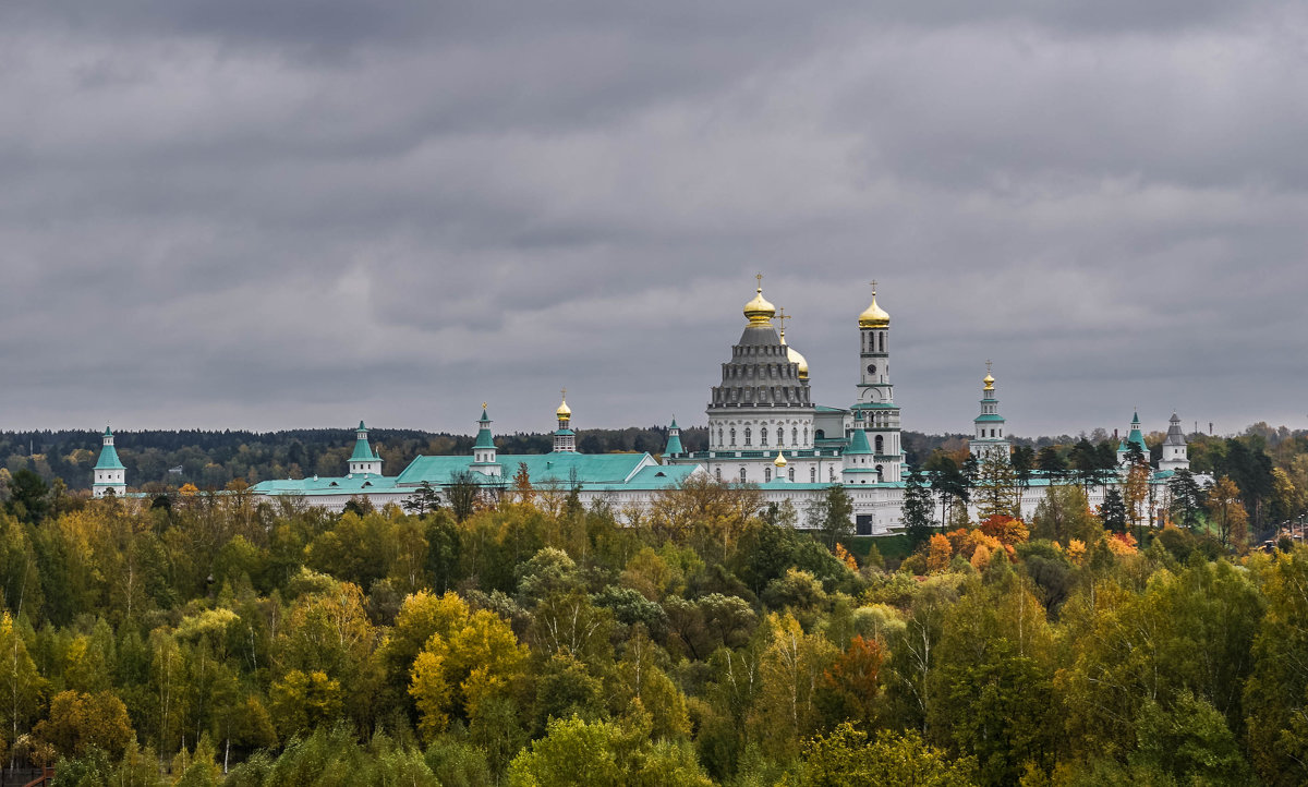 Новоиерусалимский монастырь туман