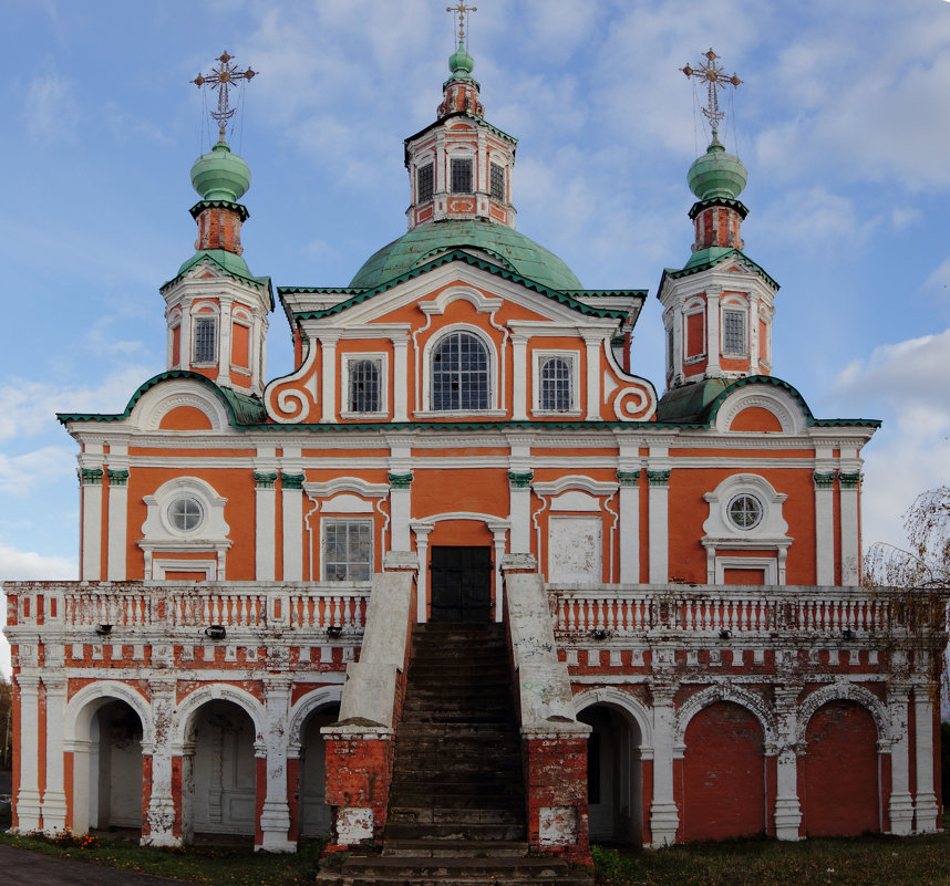 Церковь Симеона Столпника , 18 век в Великом Устюге. - Андрей Дурапов