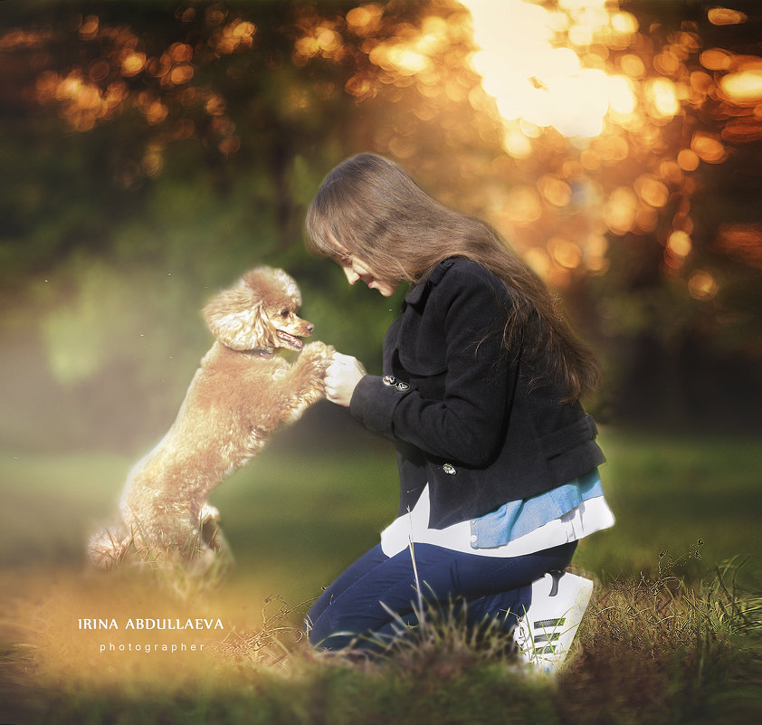 Девочка с собачкой - Ирина Абдуллаева