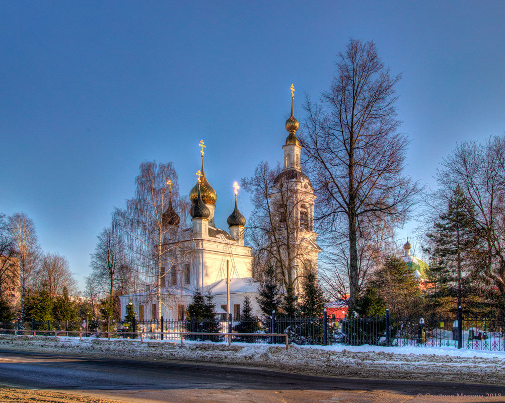 Вид на церковь Вознесения Господня. - Maxim Semenov