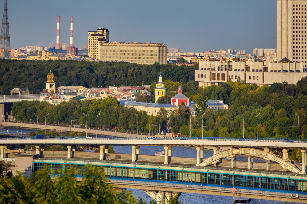 Москва. Городской пейзаж - Николай Николенко