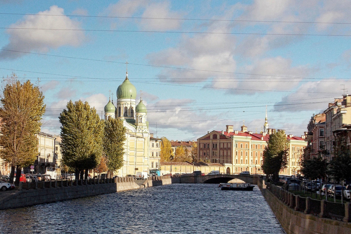 Канал Грибоедова. Вид с Аларчина моста - Фотогруппа Весна
