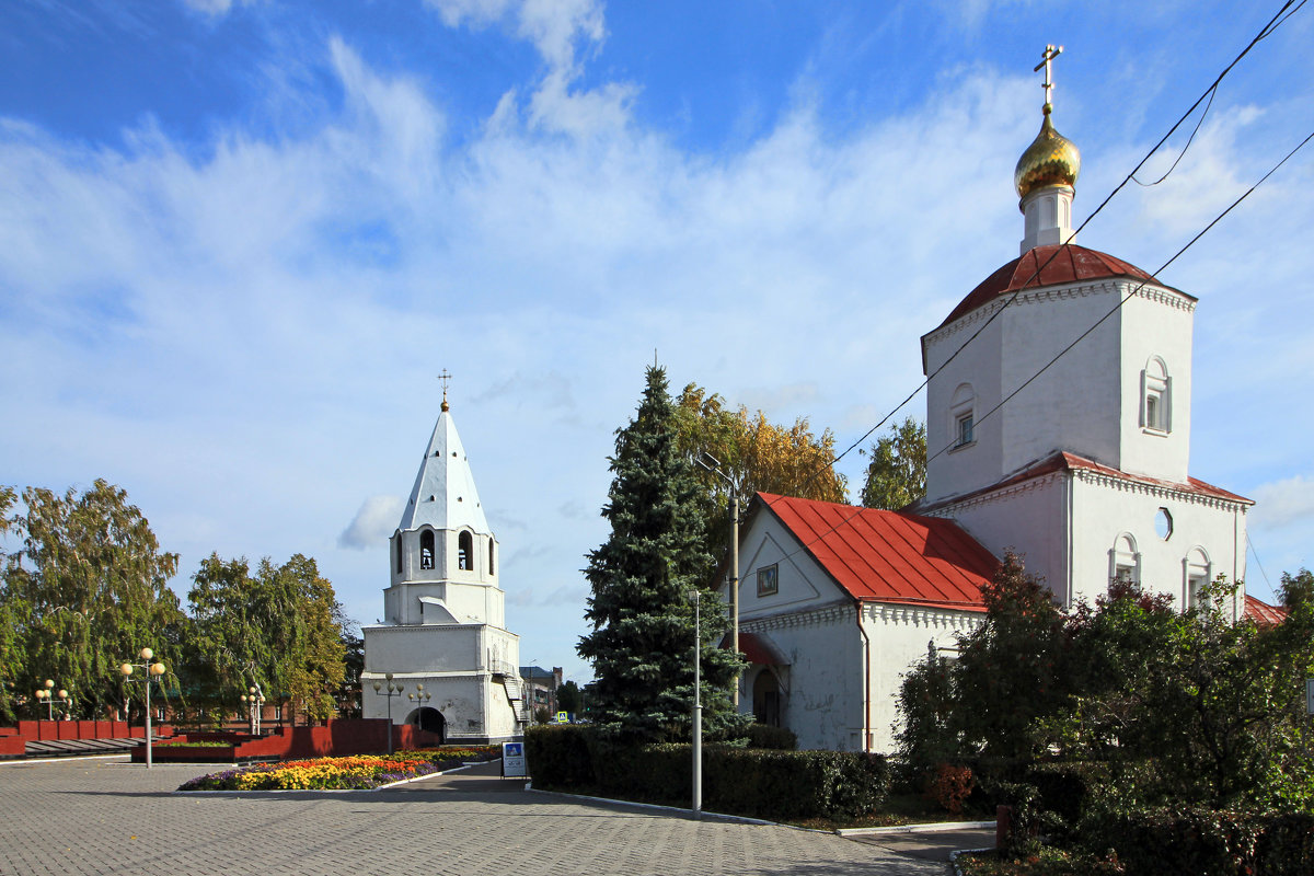 Спасская башня и Рождественский собор Сызранского кремля - Евгений 