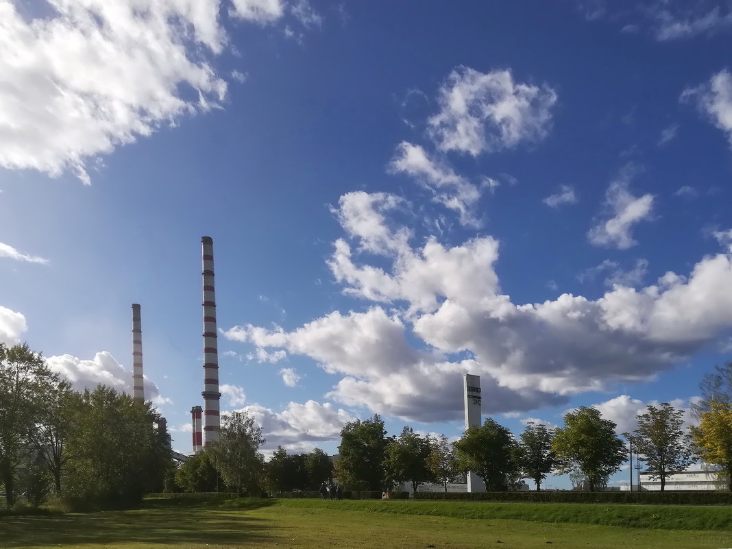 Эстонская электростанция под Нарвой - veera v