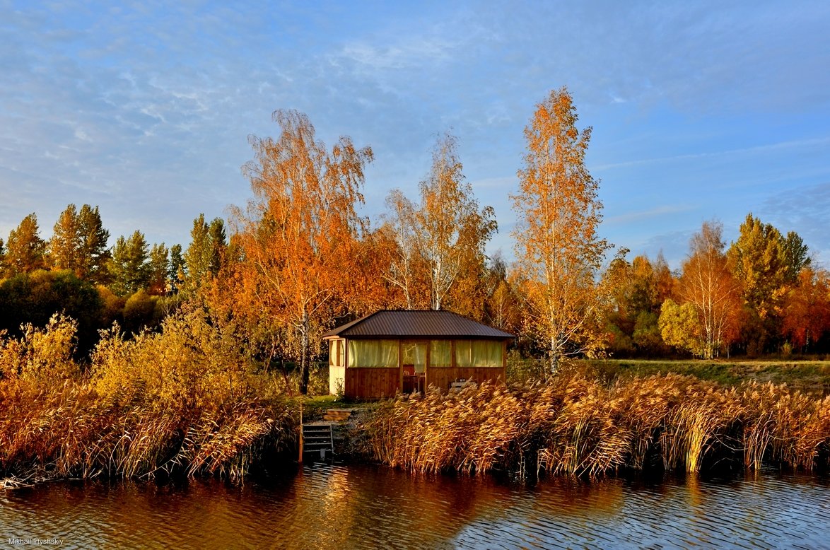 Осень на пруду - Mikhail Irtyshskiy