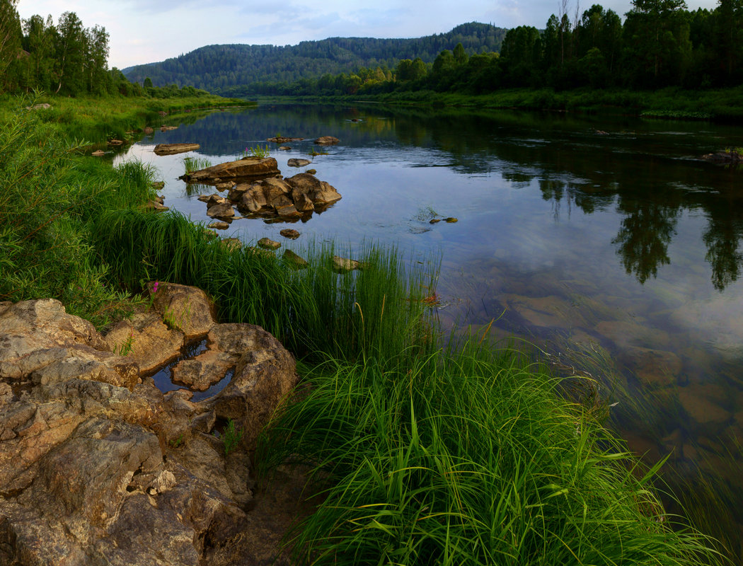 Камни, зелень и вода - Василий Прудников