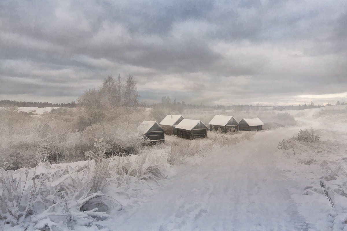 Зимний пейзаж - Татьяна Смирнова