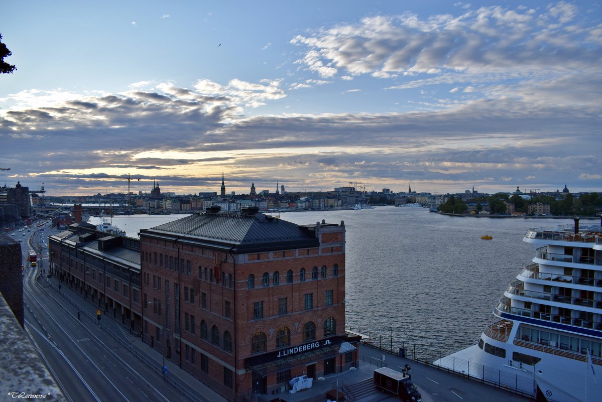 Вид с обзорной пощадки Стокгольма - Татьяна Ларионова