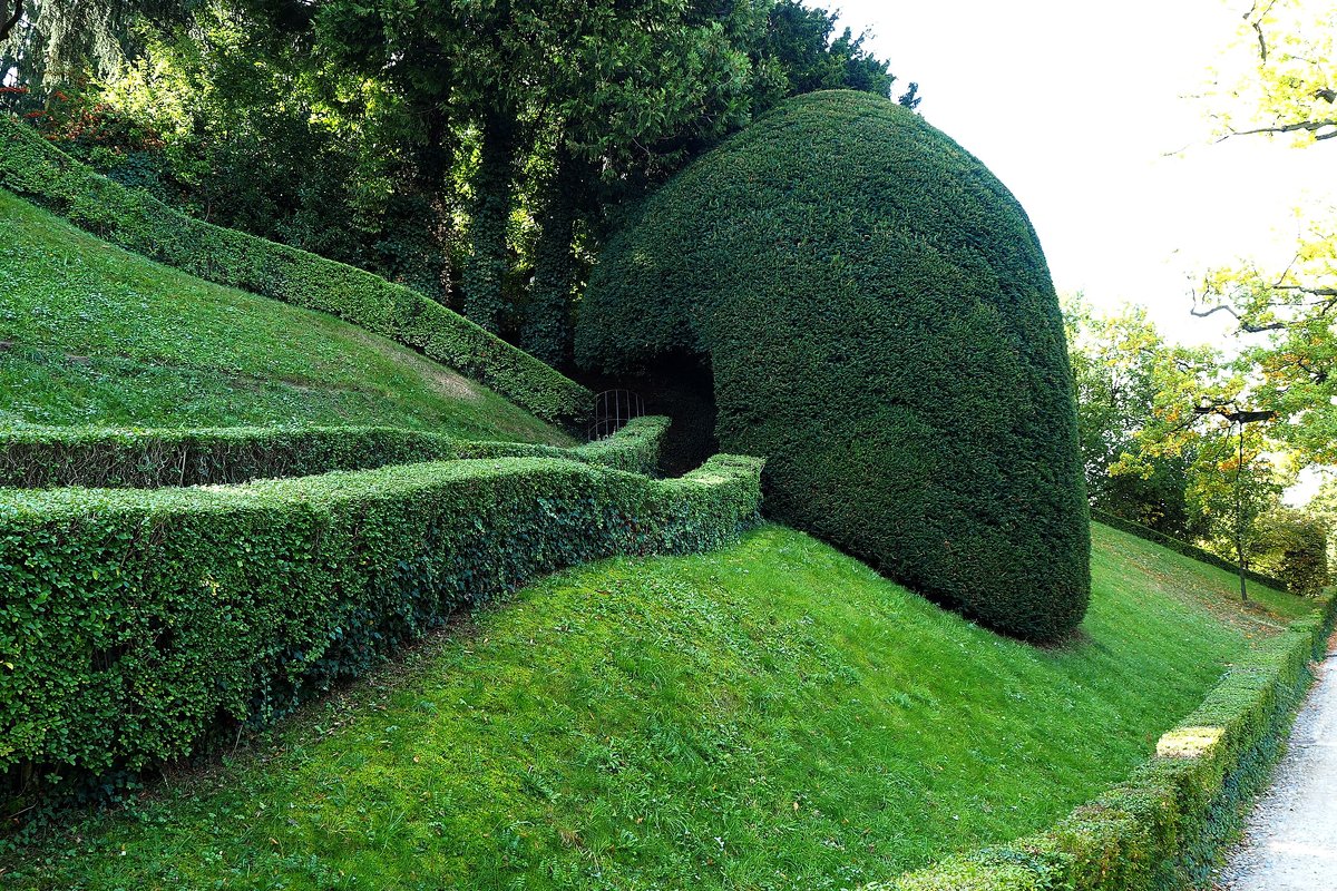 Многоярусный парк Дворца Эстенсе, Варесе, Италия - wea *