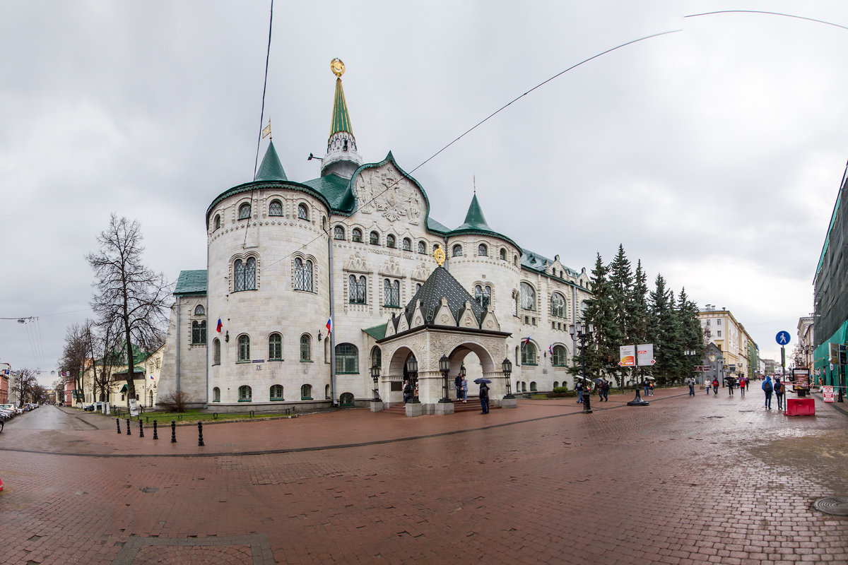 2018.04.30_7797-801 Ниж.Новг. Госбанк на Покровской панорама 1920 - Дед Егор 