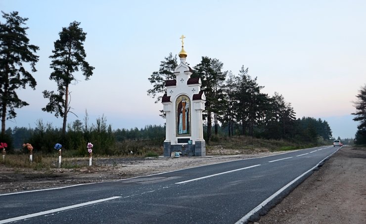 при въезде в город - Владимир 