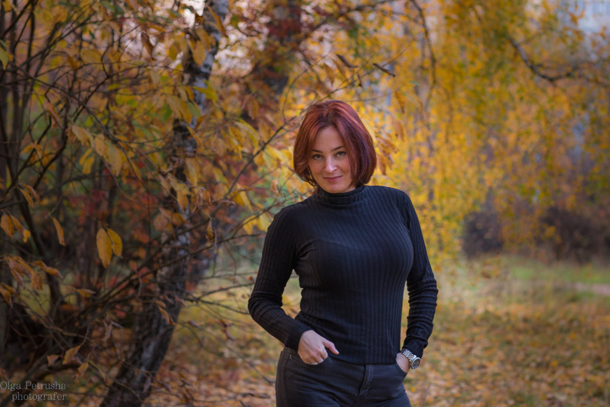 Осенняя фотосессия - Ольга Петруша