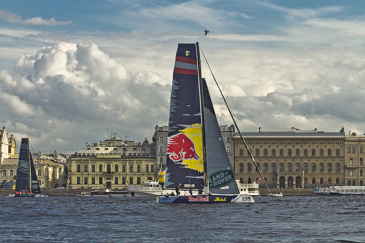 Парусная регата Extreme Sailing Series. - Senior Веселков Петр