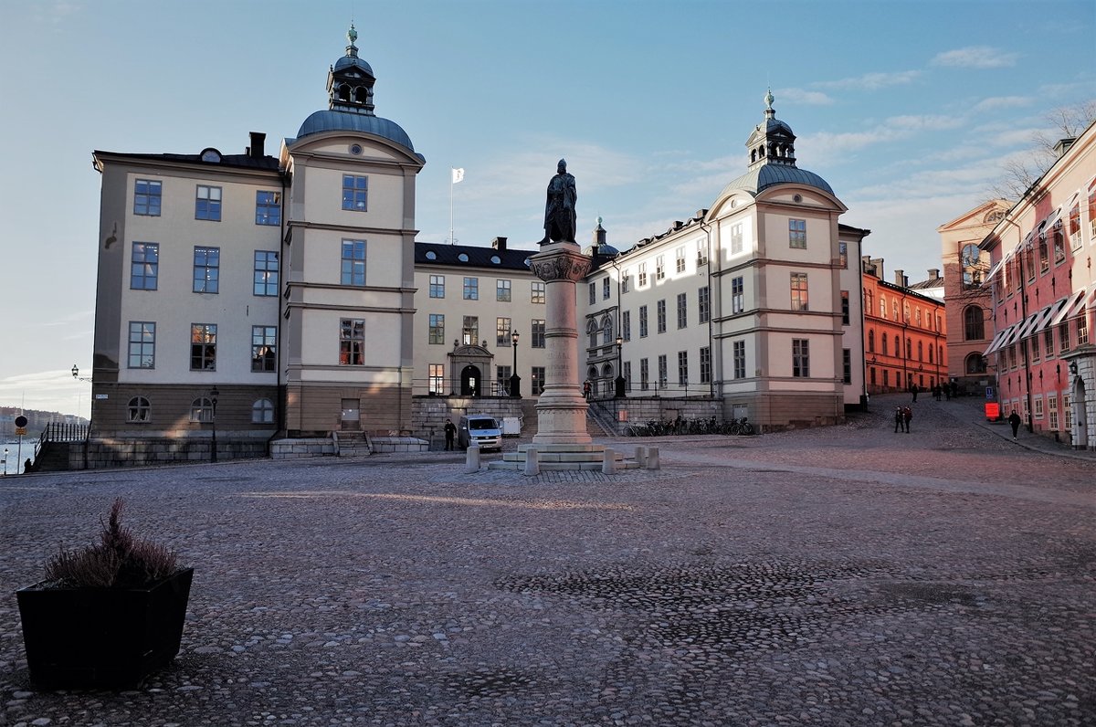 Стокгольм "Дворец Врангеля" Wrangelska palatset - wea *