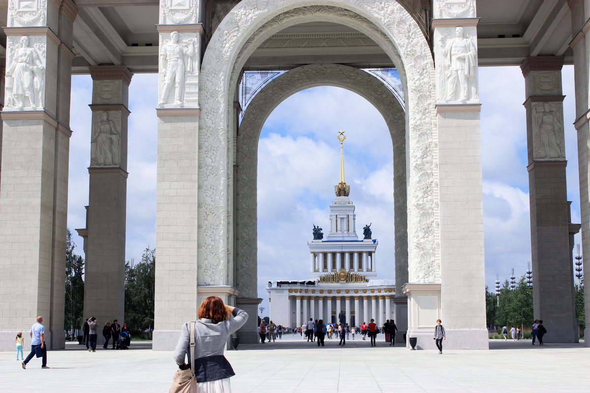 Москва ВДНХ - раиса Орловская