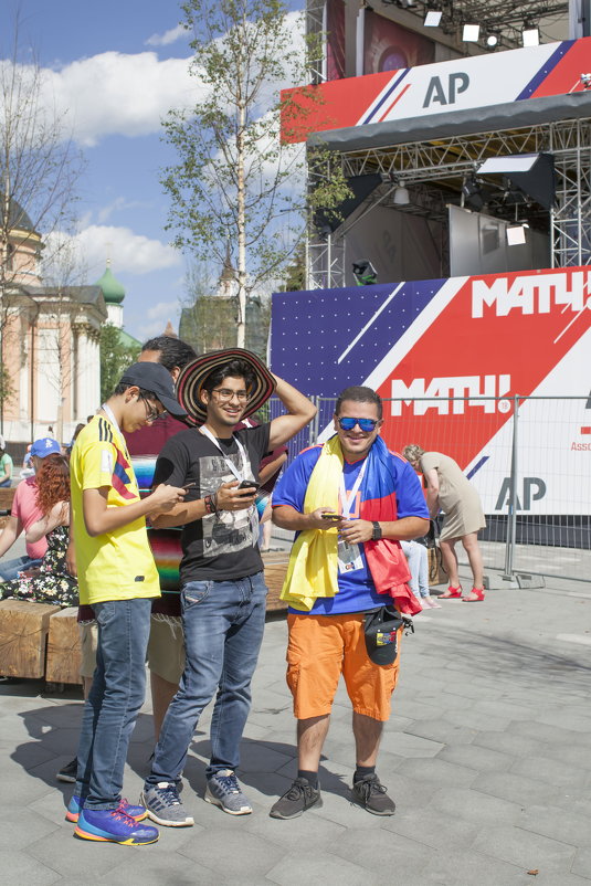 Москва. Чемпионат мира по футболу. - Slava 