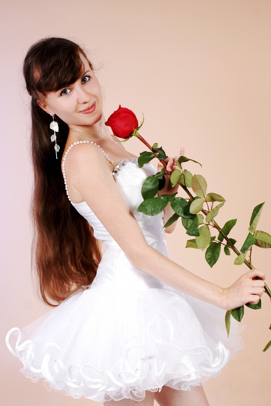 Красная роза-символ любви - Вероника Подрезова