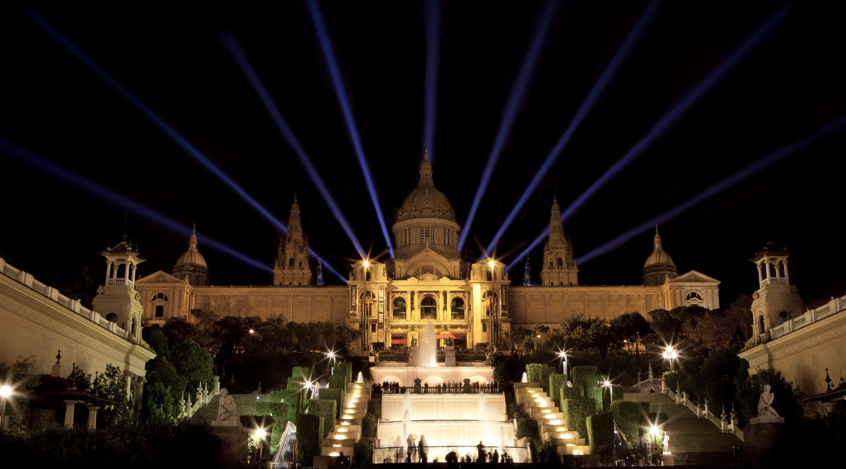 Национальный дворец, город Барселона - Виктория Еремеева