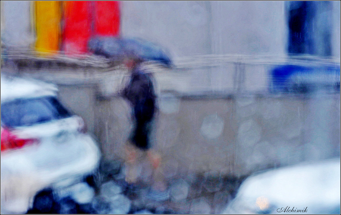 Женщина с зонтом - Алхимик .....