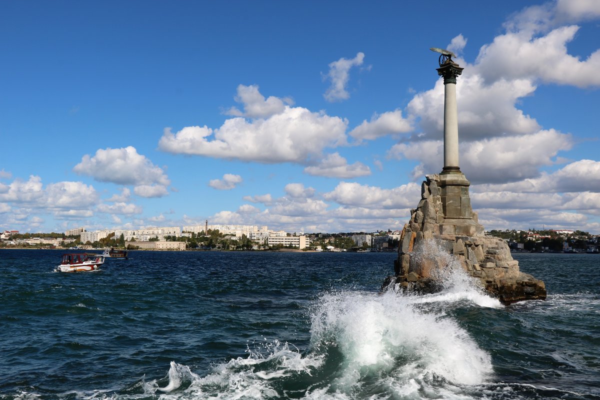 Город герой Севастополь памятник затопленным кораблям