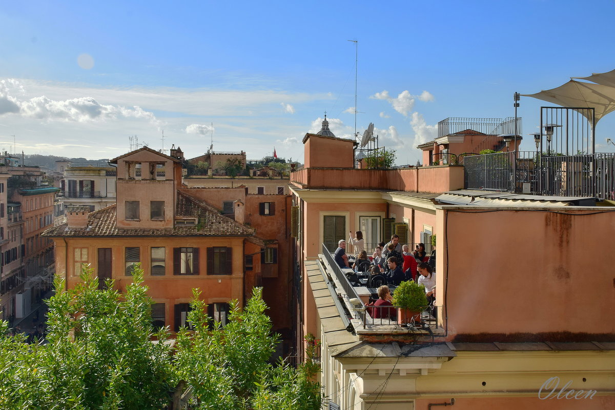 Самая вкусная пицца на Piazza di Spagna - Olcen Len