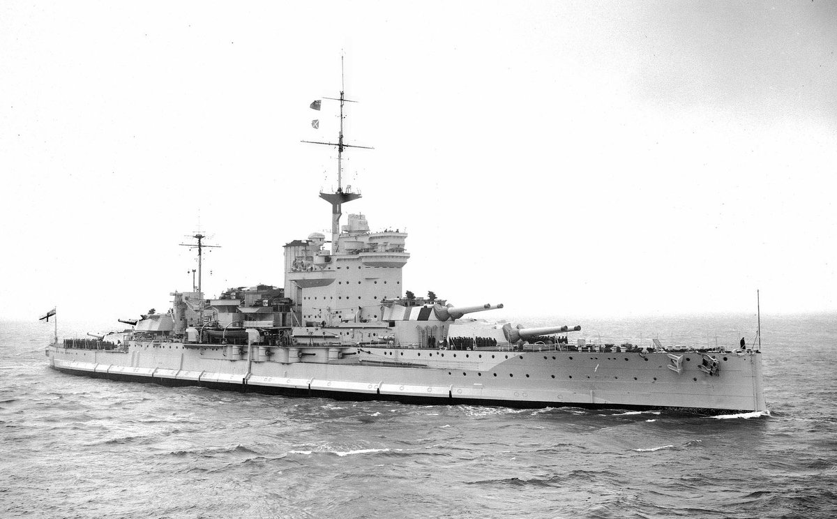 Grand Old Lady, "HMS Warspite" in 1937. - Александр 