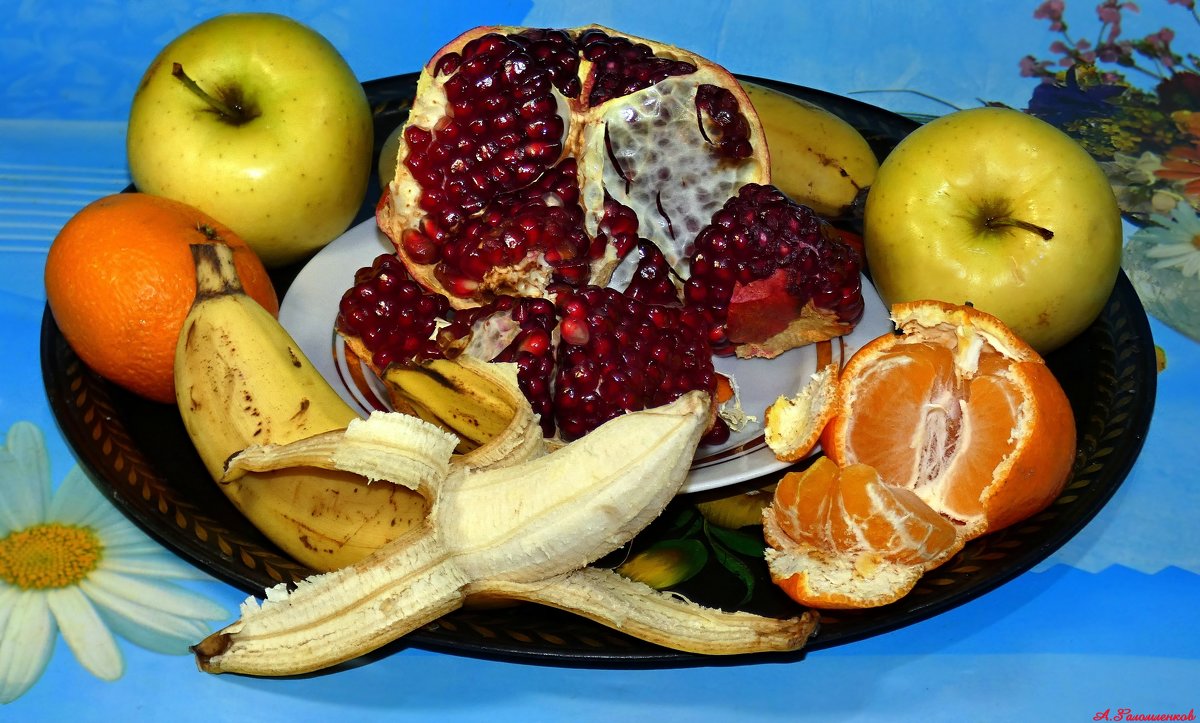 Чтоб зимою не болеть, фрукты надо на столе иметь! :-) - Андрей Заломленков