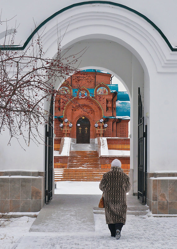 В церковь - Екатерина Торганская