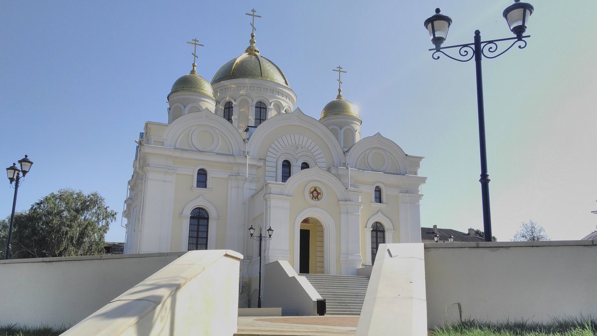 После реставрации храм - Виктория Я