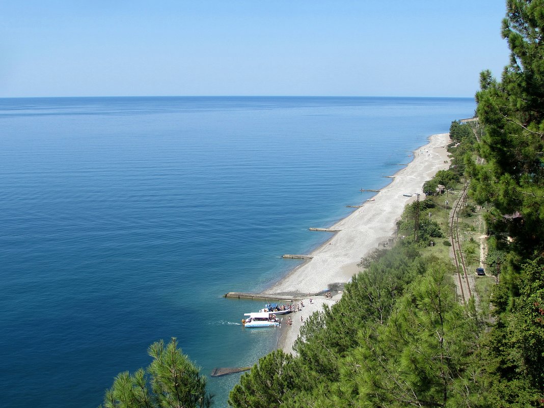 Черное море Абхазия Пицунда