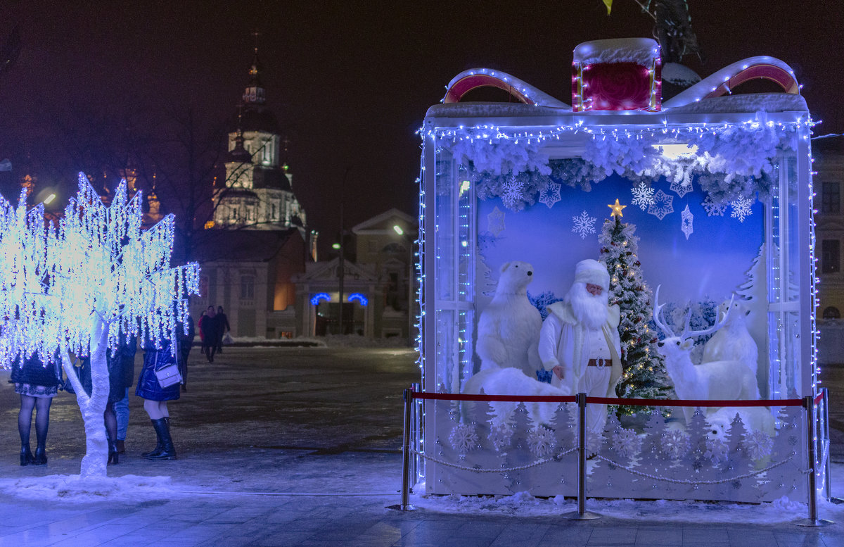 Город Новогодний ... - Светлана Мельник