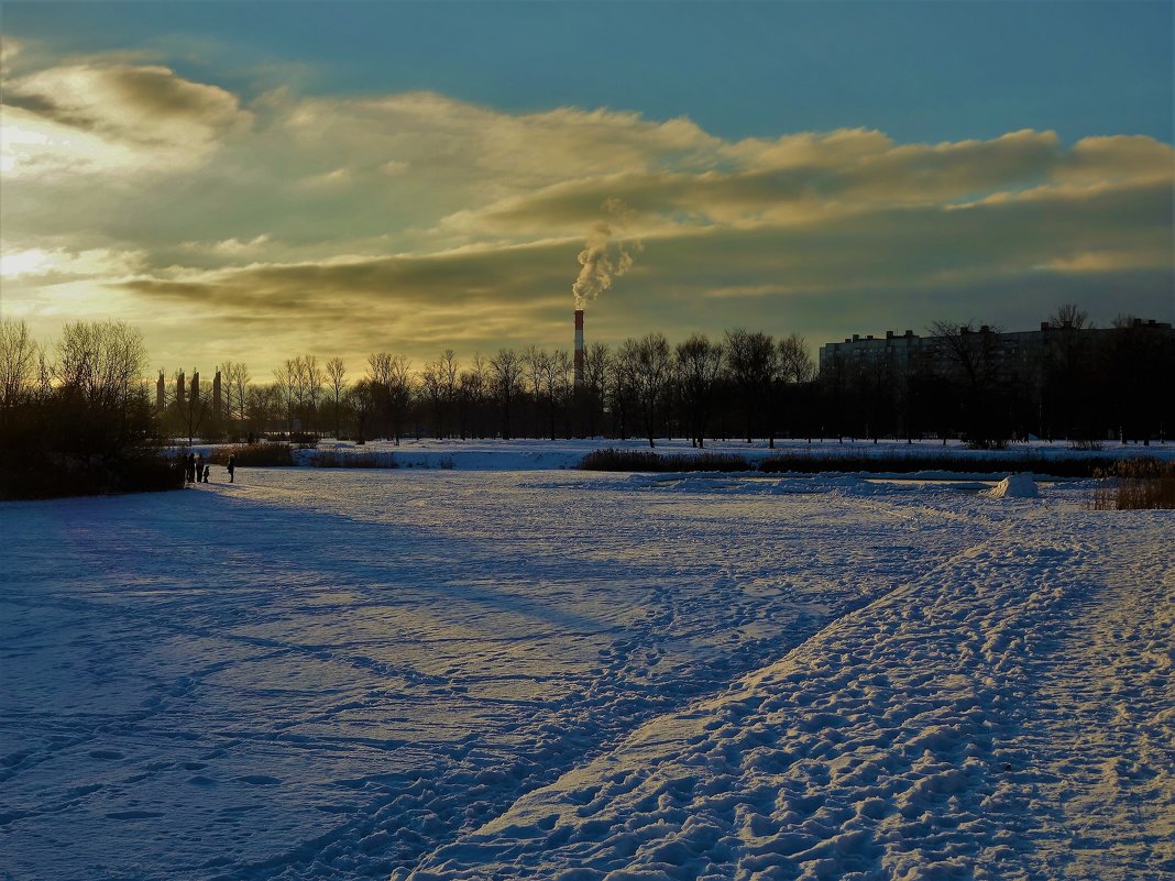 Закат над Пулковским парком... - Sergey Gordoff