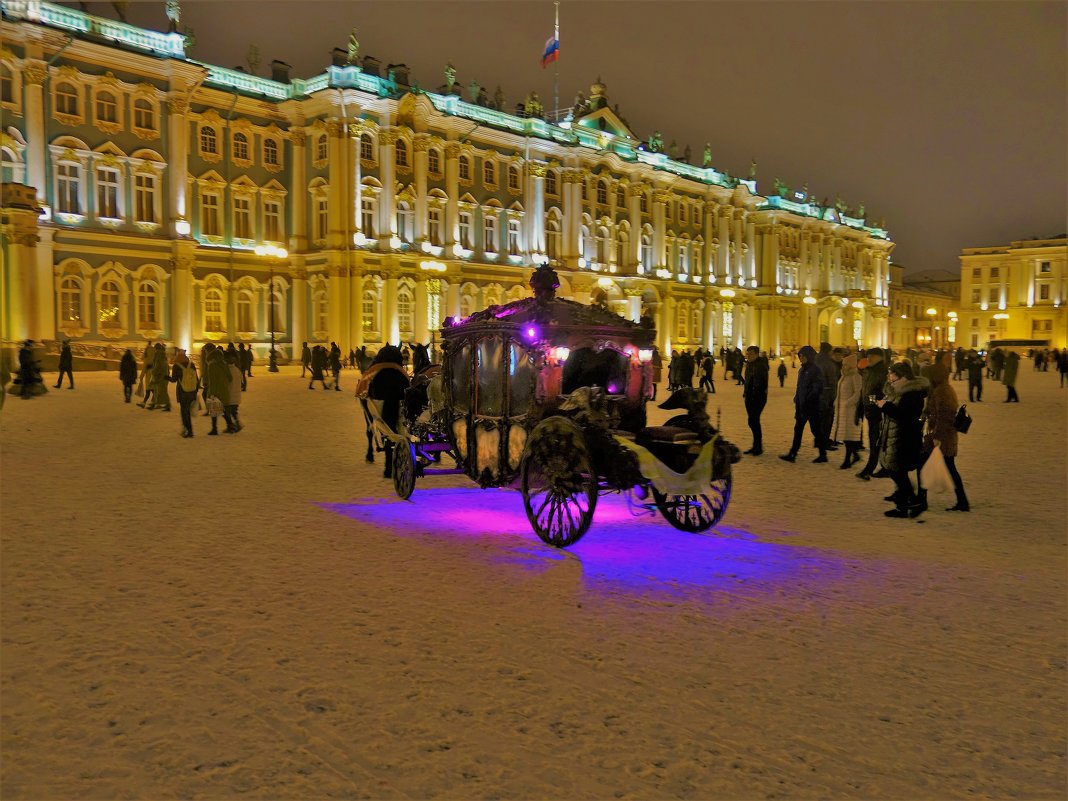 Волшебная карета на Дворцовой площади... - Sergey Gordoff