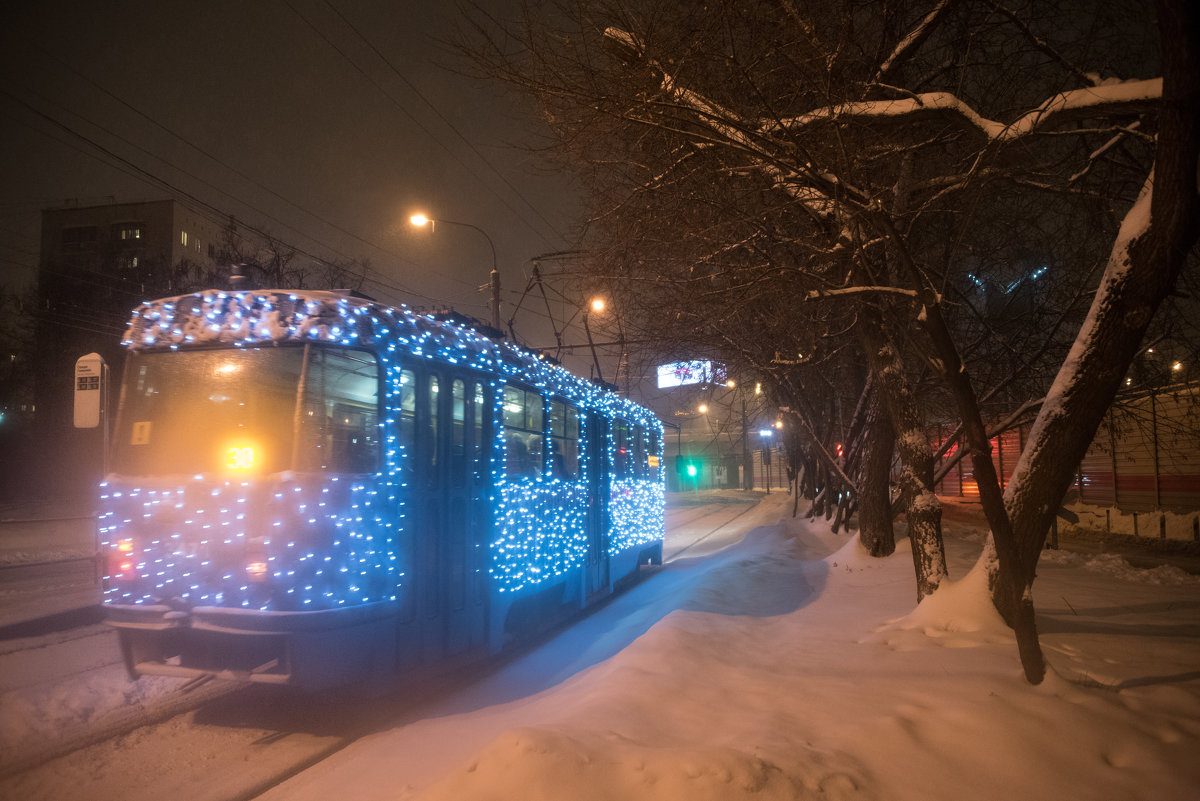 Новогодний маршрут. - Владимир Безбородов