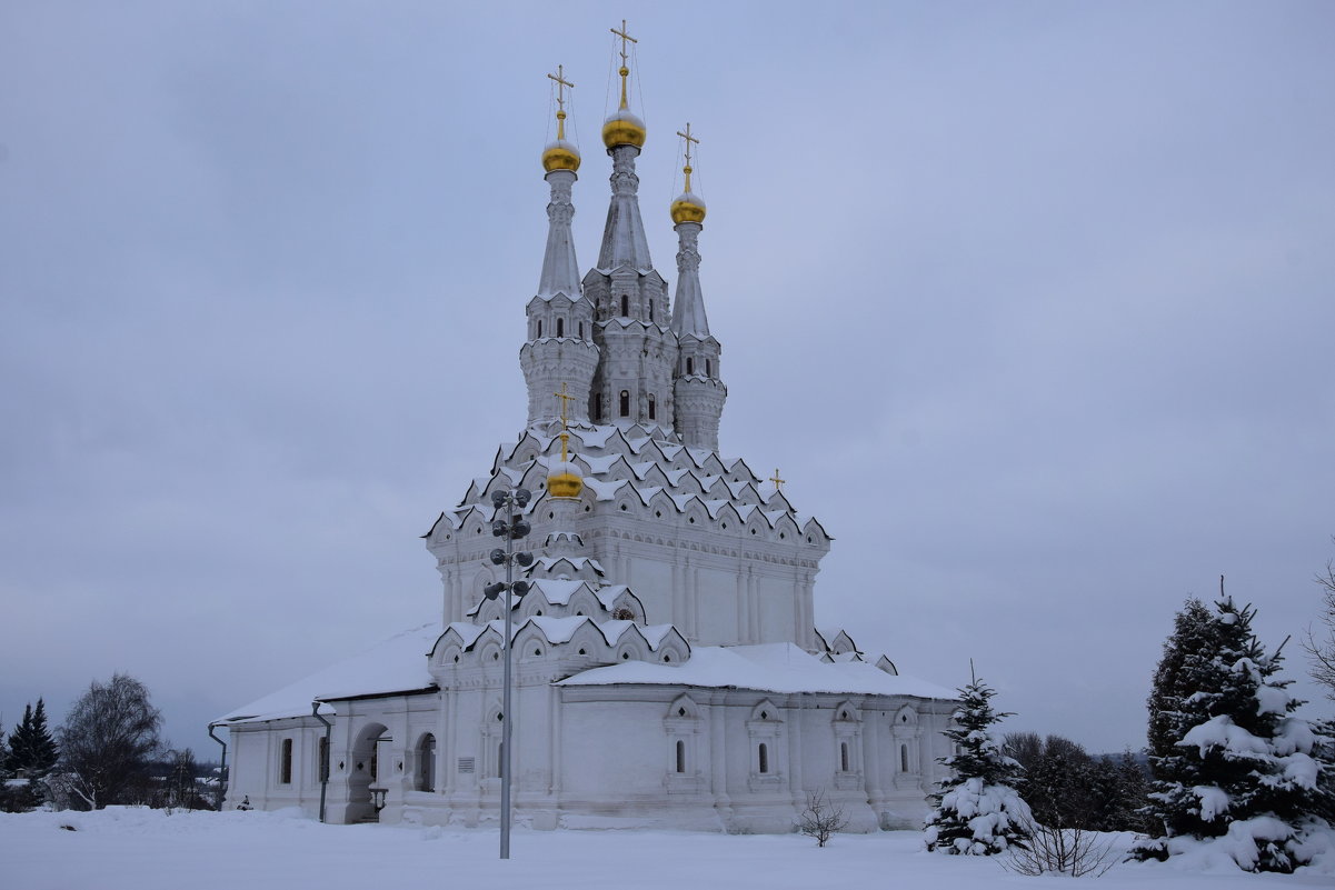 Трёхшатровая Одигитриевская церковь. Иоанно-Предтеченский женский монастырь в городе Вязьма - Galina Leskova