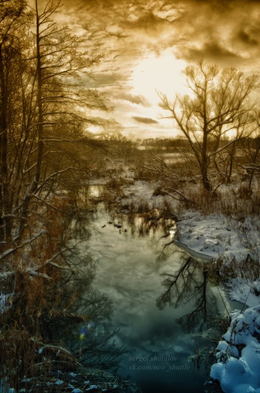 Зимняя река - Сергей Шаталов
