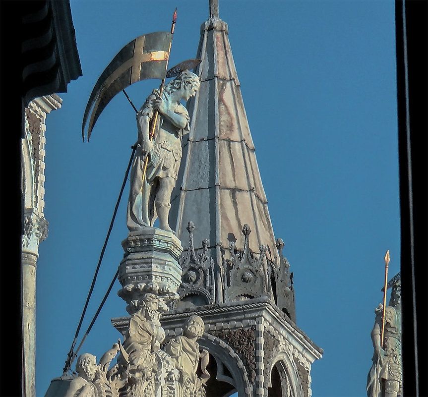 Venezia. La facciata occidentale della Basilica di San Marco. - Игорь Олегович Кравченко