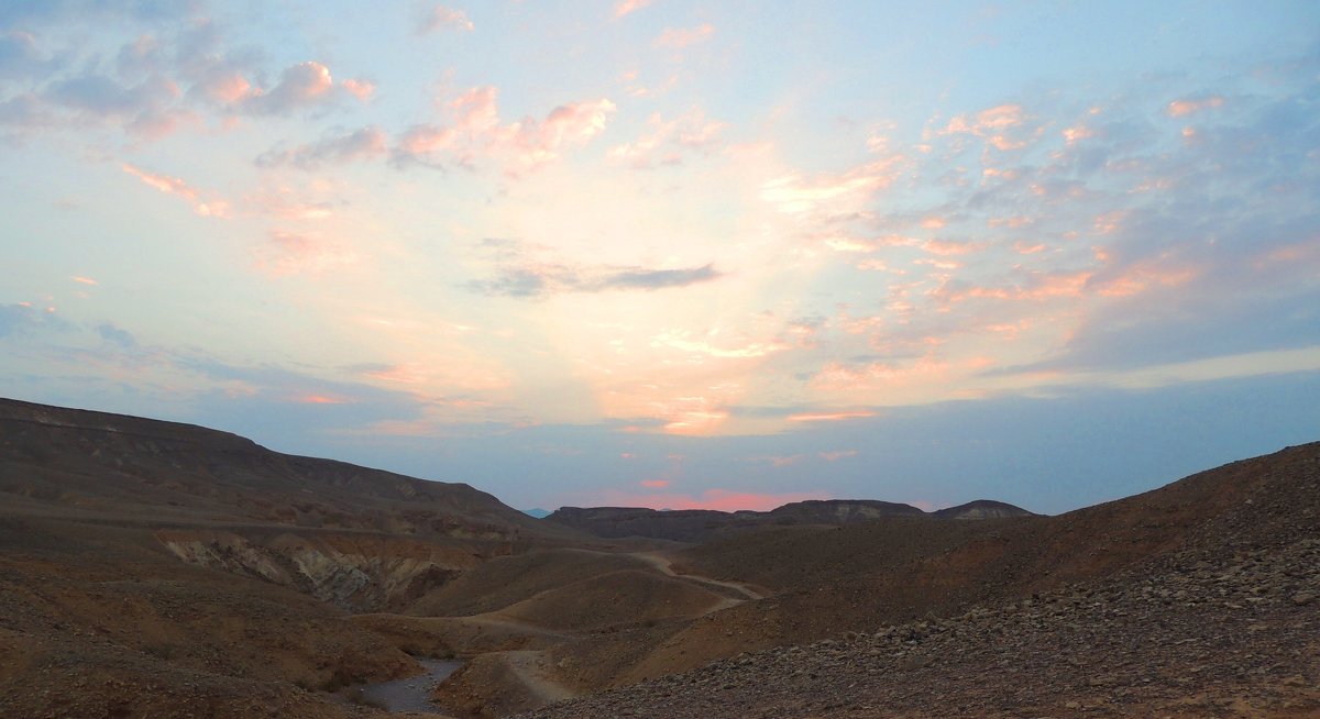 1 Рассвет в Красном каньоне Негев - Гала 