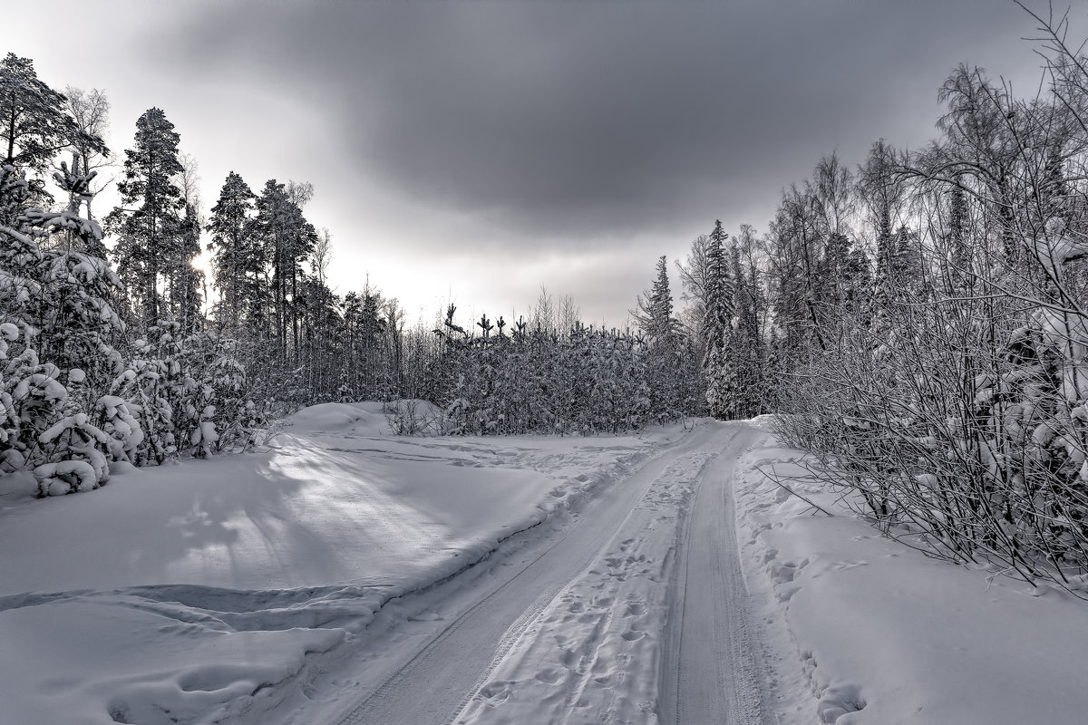Зимняя дорога - vladimir Bormotov