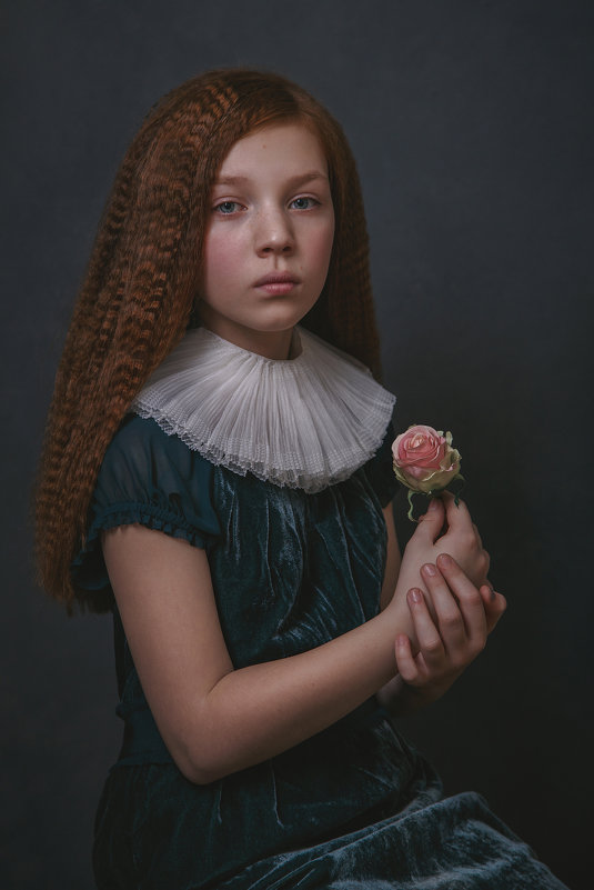 Девочка с розой - Юлия Дурова