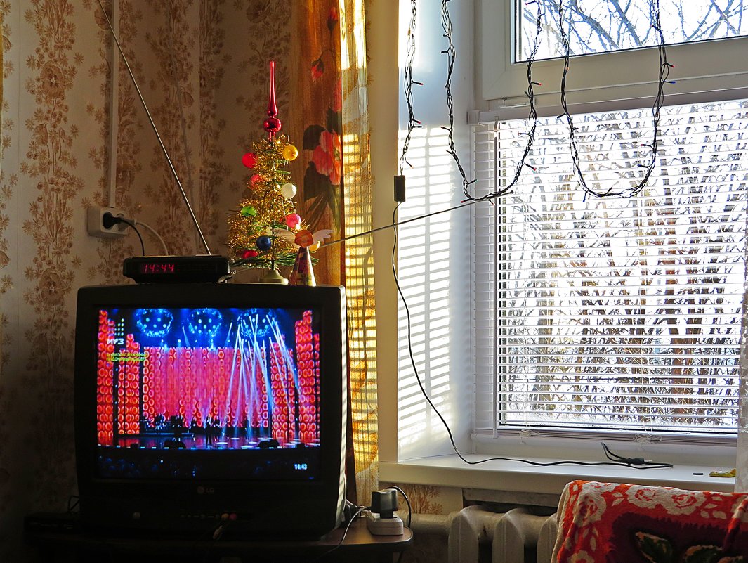Главное  украшение деревенского  дома ,это  работающий  телевизор ! - Виталий Селиванов 