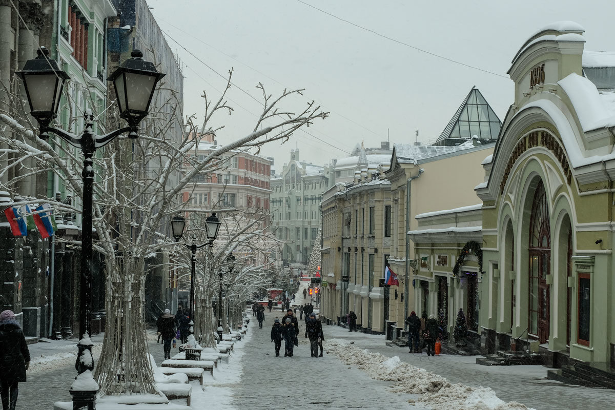 Москва новогодняя (04.01.2019). Кузнецкий Мост. - Надежда Лаптева