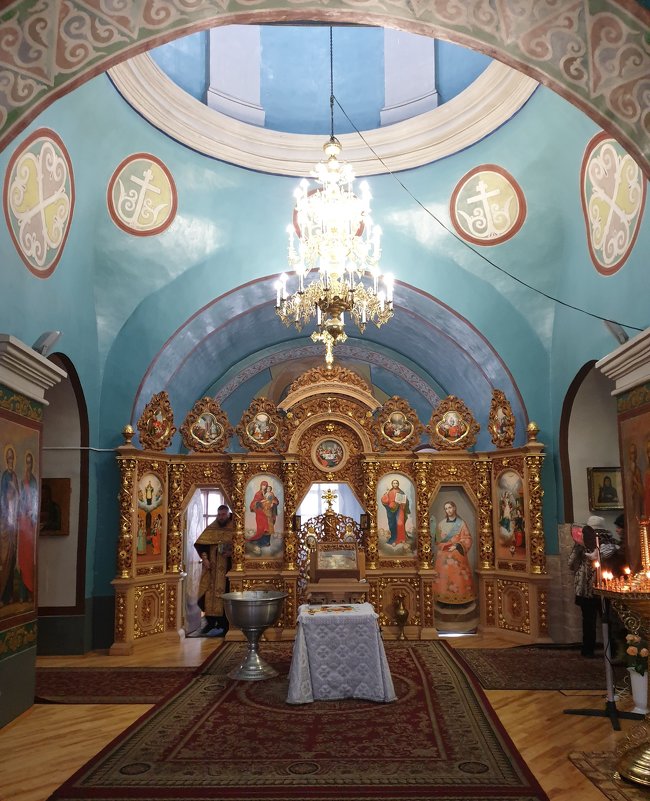Убранство в Михайловской церкви, верх - Александр Скамо