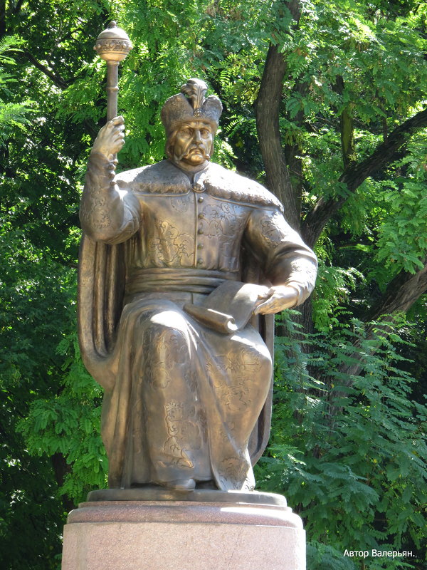 Памятник Мазепе. - Валерьян Запорожченко