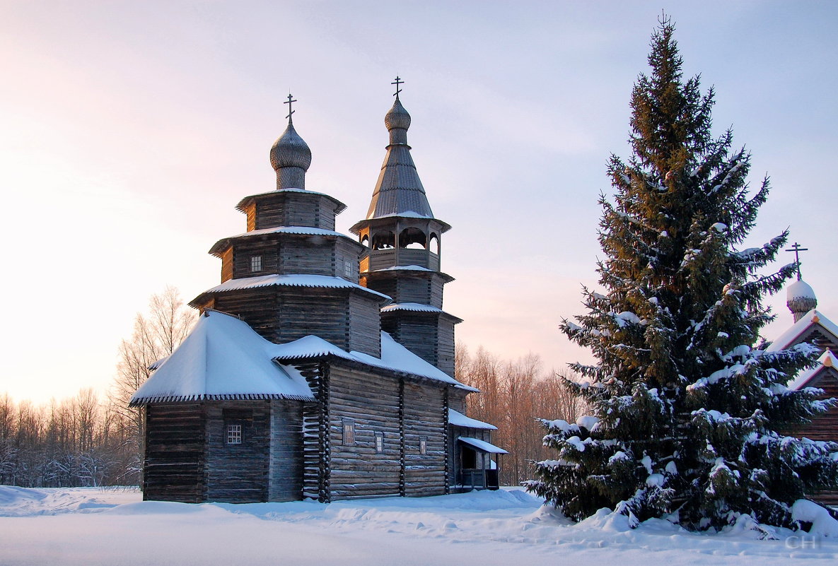 Витославлицы. Церковь Николы из д. Высокий Остров Окуловского района 1767г - Сергей Никитин