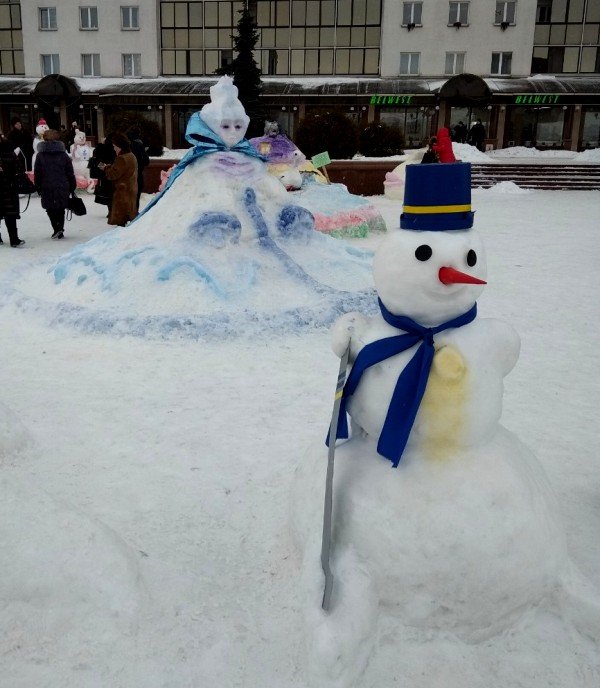 На Празднике снега - Галина Бобкина