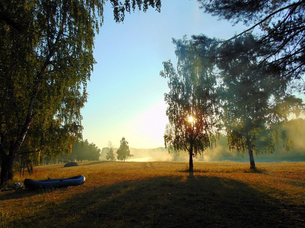 Утро на озере. - nadyasilyuk Вознюк