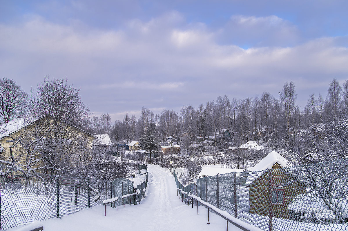Зима в деревне - bajguz igor
