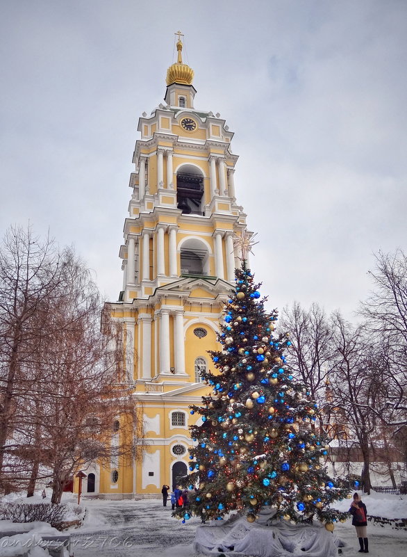 Колокольня с храмом преподобного Сергия Радонежского - Andrey Lomakin