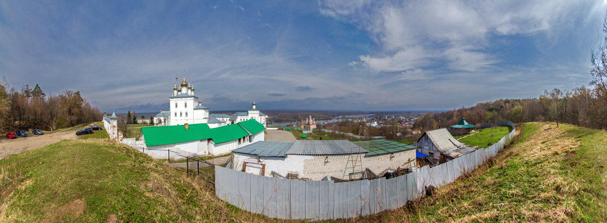 2018.05.02_8119-23  Гороховец.Никольский монастырь панорама 1280 - Дед Егор 